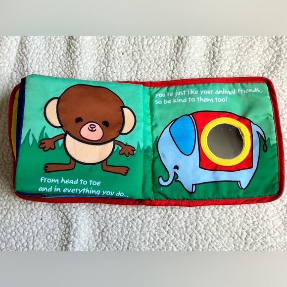 Cloth Baby Books & Teddy Bear Security Blanket - Picture 13 of 14